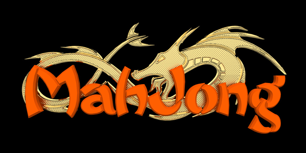 Mahjong game logo