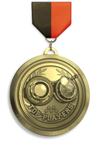 Spotter's top score medal